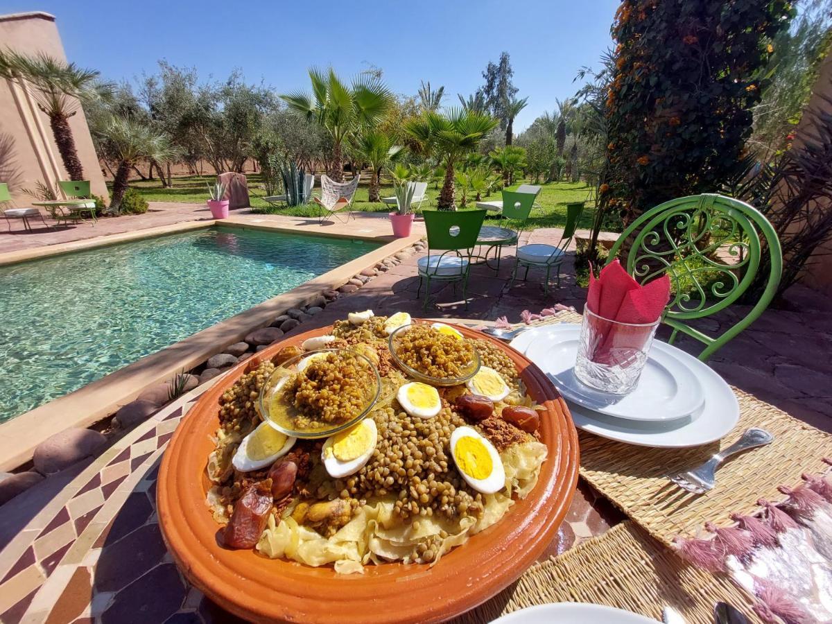 Bed and Breakfast Manzal Lahbab Марракеш Экстерьер фото